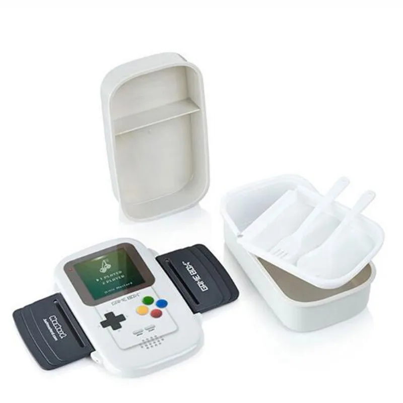 Creative Game Console Japanese Bento Box Funny Lunch Box For Kids To School Plastic Food Storage Container With Compartments