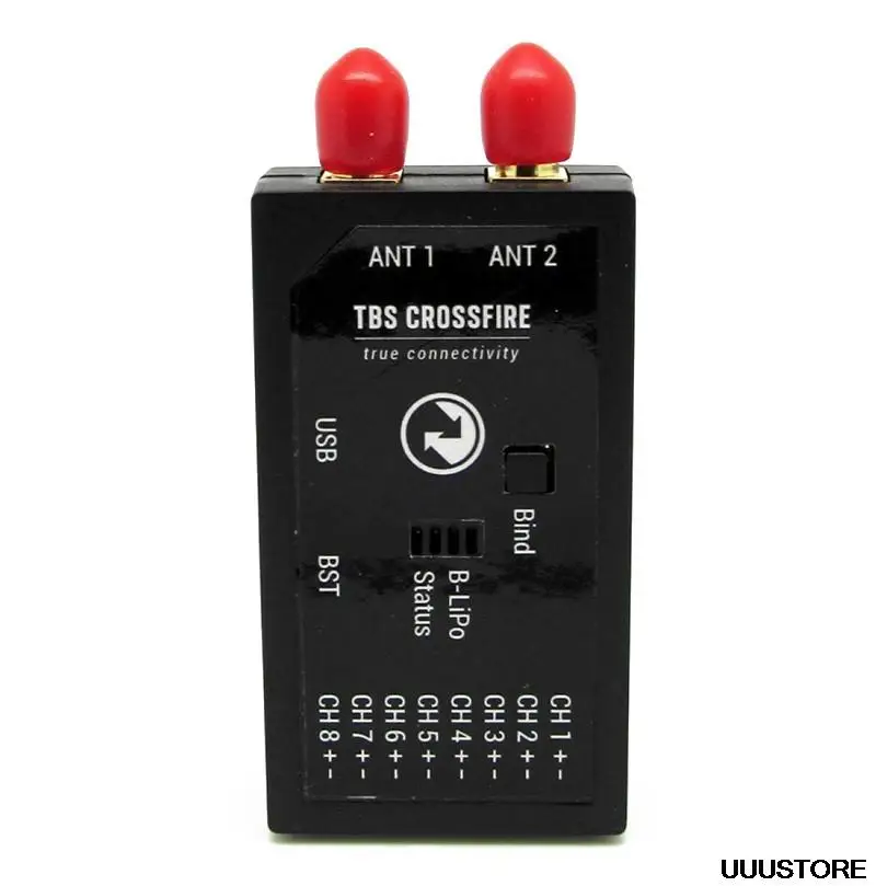 Original TBS CROSSFIRE 8CH DIVERSITY RX Receiver 915mhz LRS LATEST LONG RANGE SYSTEM RC Parts