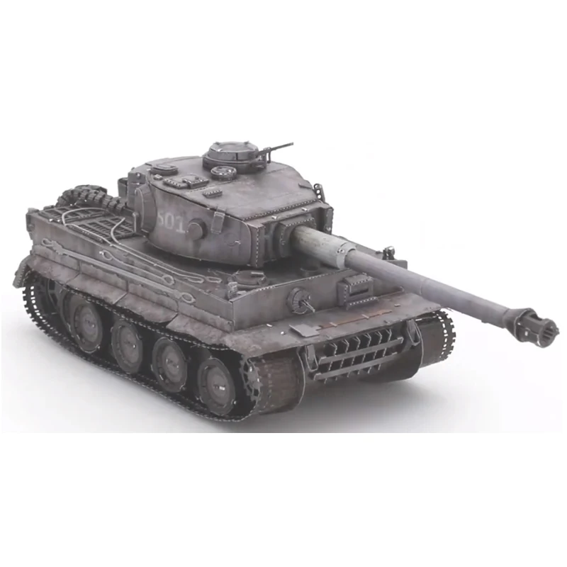 Art Model 3D Metal Puzzle TIGER TANK Model kits DIY Laser Cut Assemble Jigsaw Toy Desktop decoration GIFT For Children