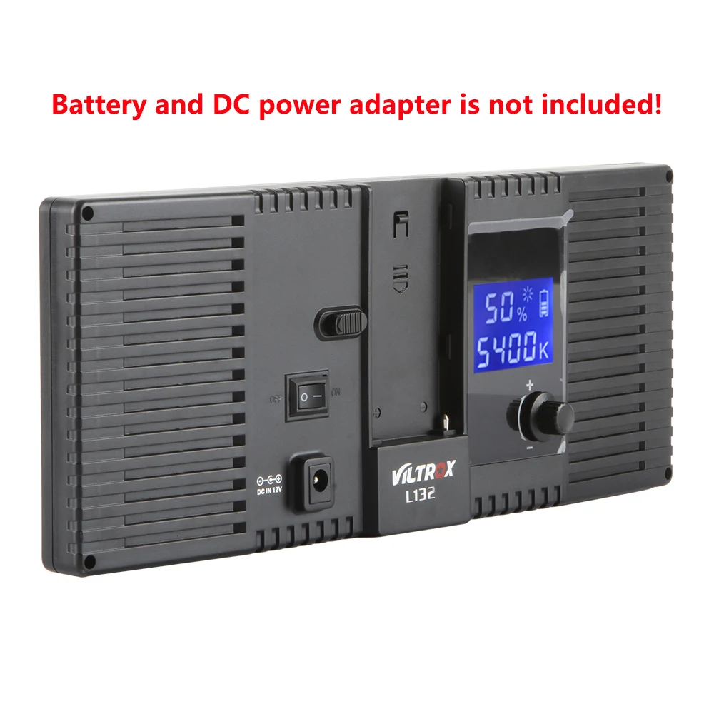 Viltrox L132T światło LED do kamery dwukolorowa ściemnialna lampa panelowa DSLR Studio fotografia na żywo kamera DV lampka wypełniająca