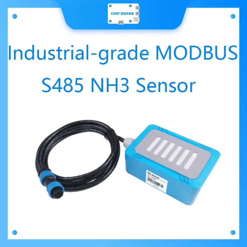 

Industrial-grade MODBUS RS485 NH3 Sensor - with Waterproof Aviation Connector