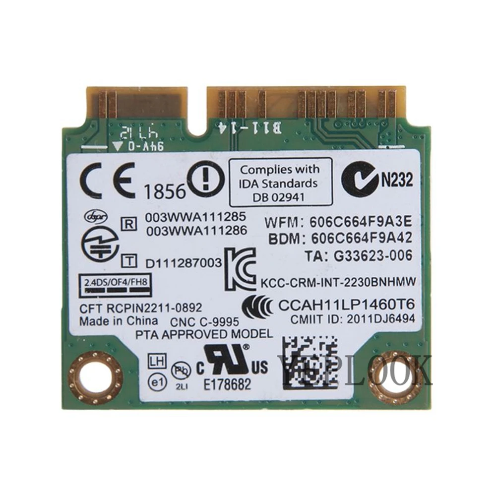 Tarjeta WiFi 2230BNHMW 2230BN, tarjeta Wlan inalámbrica, 2230, 300Mbps, Bluetooth 4,0, Media Mini PCIe