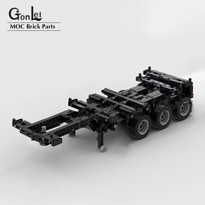 NEW Truck Lead Chassis Containerchassis Trailer fit for 42078 Mark Anthem Building Blocks Assemble Bricks Model Toys Gifts