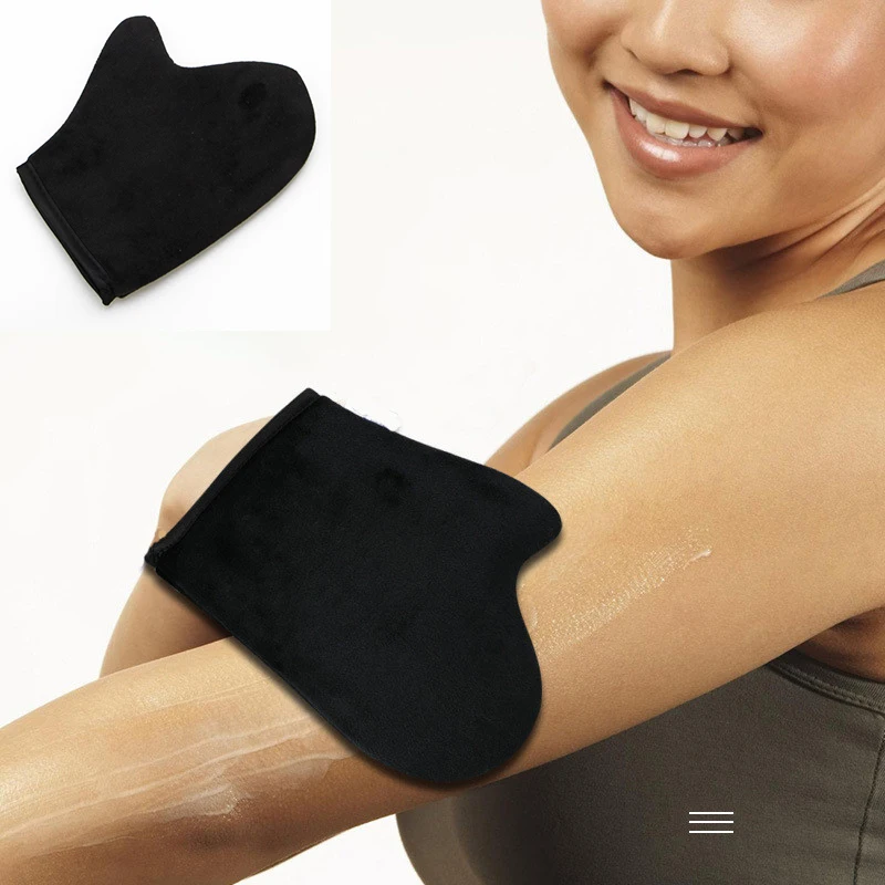 Gants de bronzage réutilisables pour le corps, 1 pièce, applicateur autobronzant, outil de maquillage, crème, Lotion, Mousse, outil de bronzage unisexe