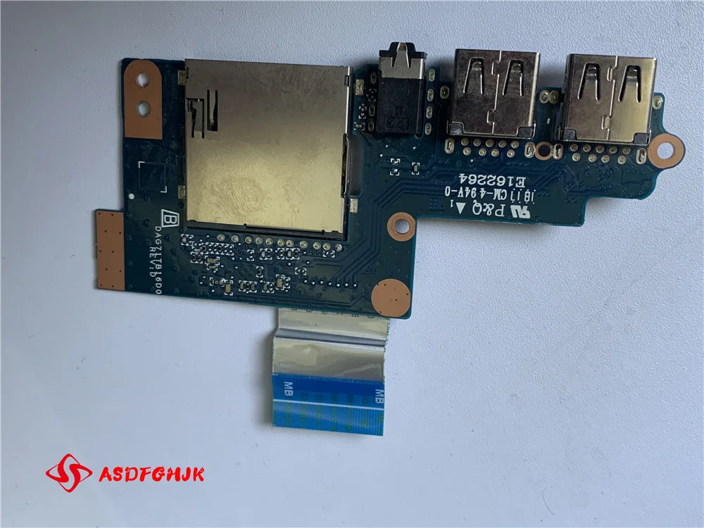 

Used Laptop USB Interface Board For HP 15-CC 15-CC708 15-CC715TX 15-CC710TX TPN-Q191 USB Board Audio Board DAG71TB16D0