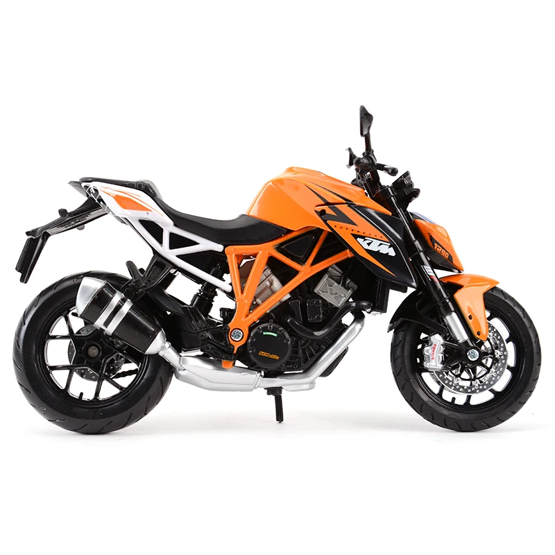 Maisto-vehículos de fundición a presión de Super Duke R, juguetes coleccionables de motocicleta, 1:12, KTM-1290