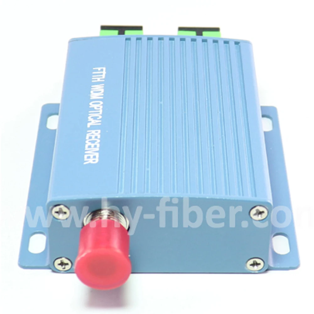 FTTH CATV fiber optical receiver, passive receiver with WDM Port