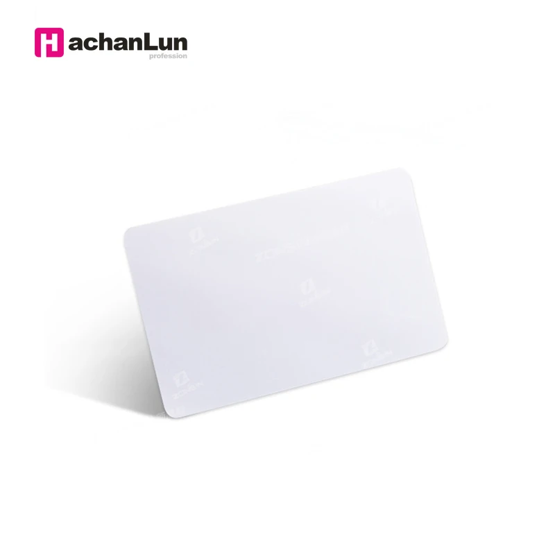 HaChanLun 50pcs UID RFID 13.56mhz  Proximity Chip Block 0 Sector Writable Duplicator Copy IC Tag Card Sticker Key Fob Token Ring