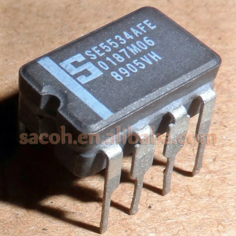 1PCS/lot New OriginaI SE5534AFE SE5534 or SE5534AF or NE5534AF or NE5534FE NE5534 CERDIP-8 Low noise op amp