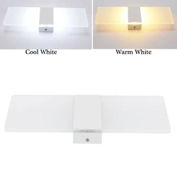 LED Acrylic Wall Light AC85-265V RectangleWall Sconce Living Room Bedroom Background Wall Corridor Wall Lamp