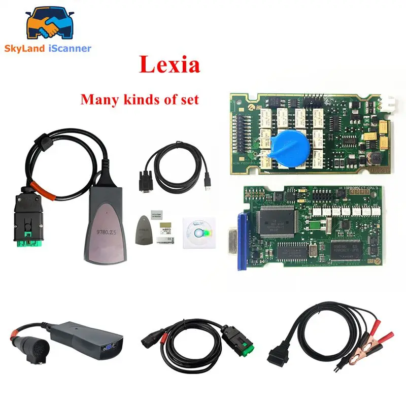 New Golden Lexia 3 PP2000 Diagbox V9.91V9.150 Full Chip 921815C OBD2 Diagnostic Tool Lexia3 For Peugeot For Citroen For More Car