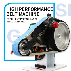 Desktop Small Multifunctional Belt Grinder Machine Vertical And Horizontal DIY Mini Belt Machine GSI Sanding Machine 220V/380V