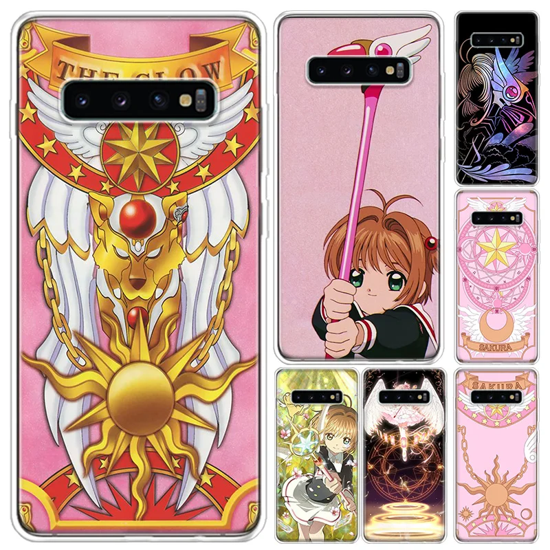 Card Captor Sakura Anime Phone Case For Samsung Galaxy A55 A54 A53 A52 A15 A14 A13 A12 A35 A34 A33 A32 A25 A24 A23 A22 A04S A03S