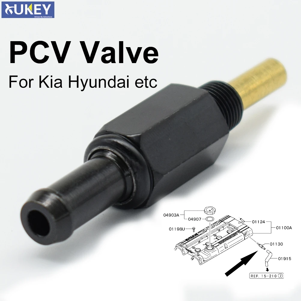 Car Exhaust Valve PCV Valve For Hyundai Accent Kia 26740-26700 For Dodge 600 400 Caravan Challenger Colt 2674021304 2674021314