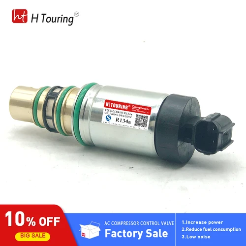 Imagen 2 del producto Sanden válvula de control de compresor válvulas solenoides de control aire acondicionado PXE16 para Kia K2 Rio Sportage Hyundai Tuson Accent