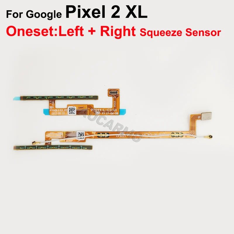 Aocarmo For Google Pixel 2 XL 2XL Grip Squeeze Pressure Sensor Coil Force Touch Gravity Sensor Flex Cable Replacement Parts