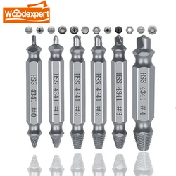 4/5/6 PCS Damaged Screw Extractor Drill Bit Set Stripped Broken Screw Bolt Remover Extractor Easily Take Out Demolition Tools