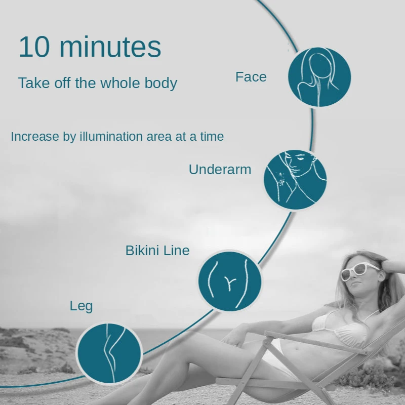 LCD Permanen 990000 Berkedip Baru Laser Epilator IPL Photoepilator Laser Penghilang Rambut Depiladora Cukur Elektrik Tanpa Rasa Sakit