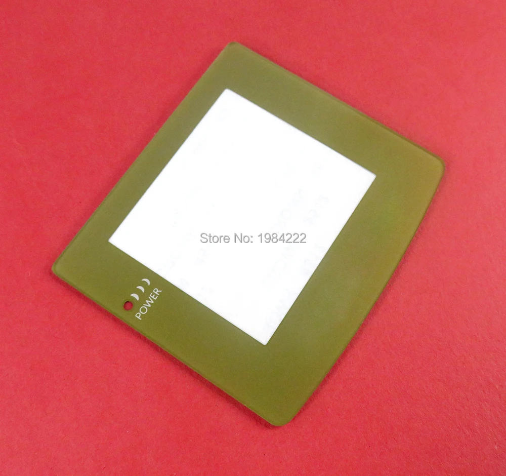 Reemplazo multicolor de 20 piezas para cubierta de lente de pantalla GBC para Protector de lente Gameboy Color GBC