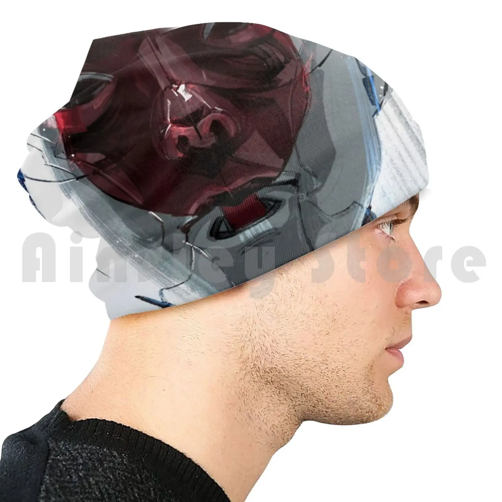 Ghost In The Shell Beanies Knit Hat Hip Hop Ghost Shell Anime Motoko Robot Geisha