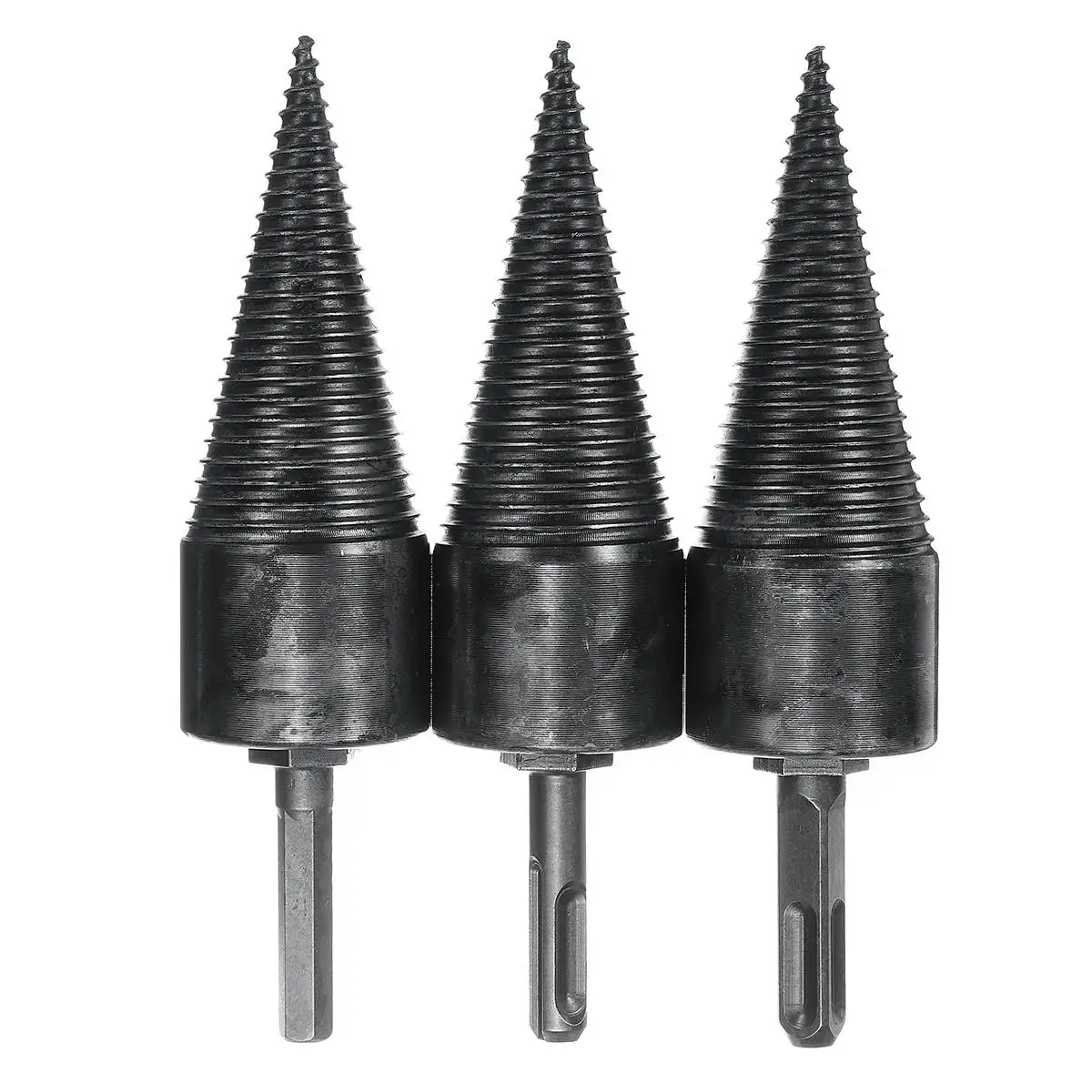 32mm/42mm/45mm 1PCS Holz Kegel Reibahle High Speed Stahl Brennholz Spaltung Bohrer harte Holz Kegel Splitter Bit Bohren Werkzeuge
