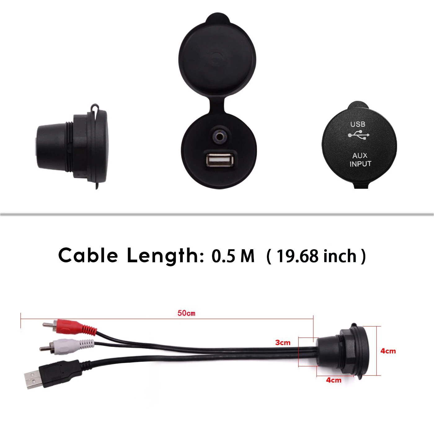 GUZARE Radio morskie Stereo Wodoodporny odbiornik Bluetooth Combo 6,5-calowe głośniki do łodzi, dostępne 7 opcji, jak pokazano na zdjęciu.