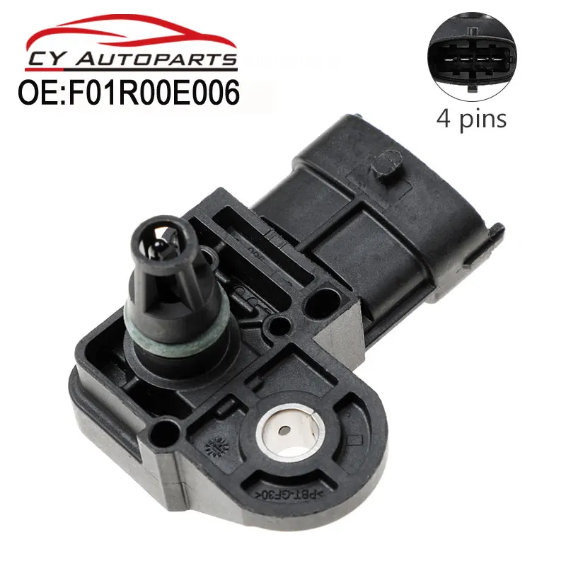 

New Map Sensor Intake Air Pressure Sensor For Haval H6 Great Wall C50 COWRY 1.5T BYD G6S7 F01R00E006