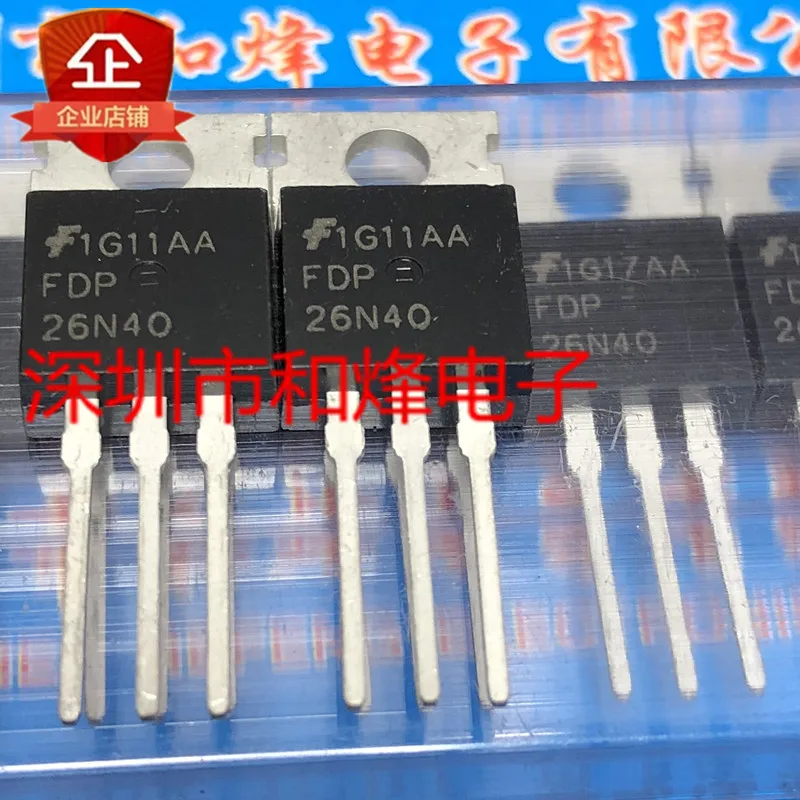 

10PCS FDP26N40 TO-220 400V 26A