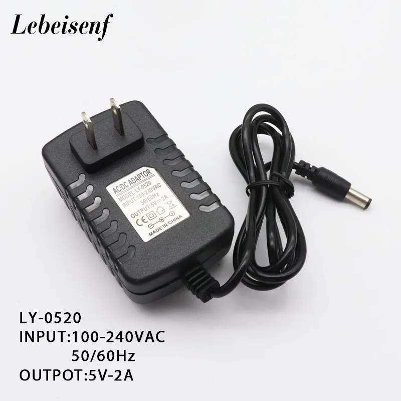 Power Supply Adapter DC5V2A 5V3A  Universal Charger DC5V  Hoverboard Charger AC 220V to 5V suitable for light strip 5V WS2812B