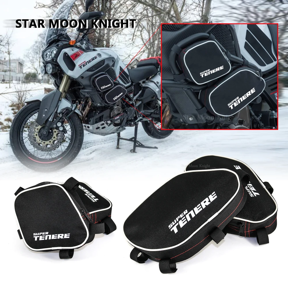 

Motorcycle Frame Crash Bars Waterproof Bag Bumper Repair Tool Placement Bag For Yamaha XTZ1200 XT1200Z Super Tenere XTZ 1200