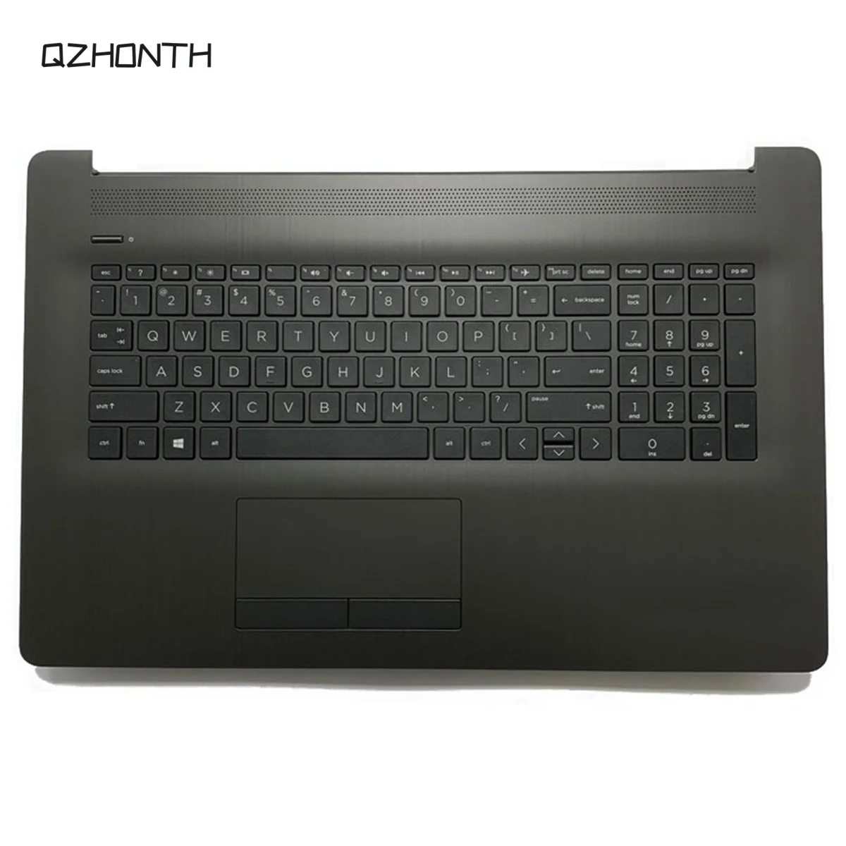 

New For HP 17-BY 17-CA Palmrest Top Case with Keyboard (Non-Backlit) Touchpad L22750-001 Gray