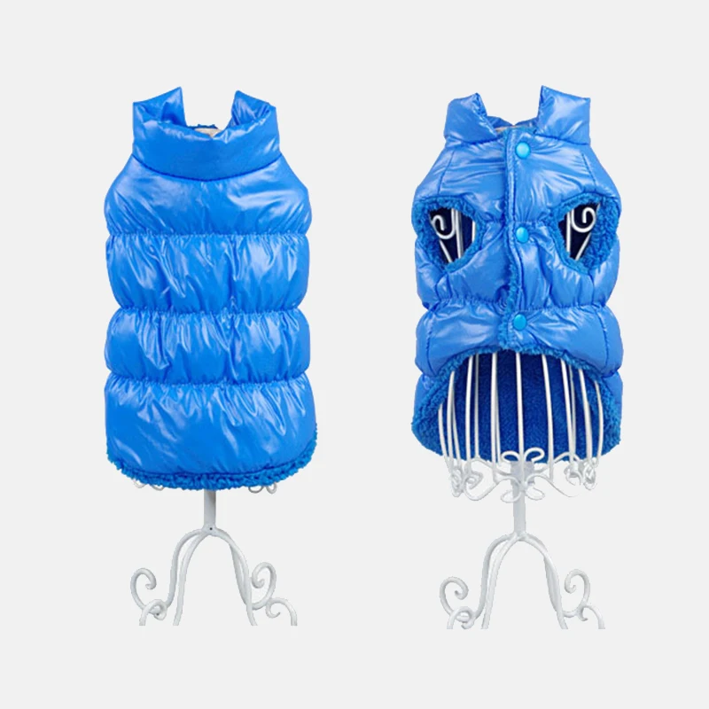 Warm Cotton Puppy Clothes Winter Pet Dog Down Jacket for Small Dogs Chihuahua Maltese Cat Coat Dogs Pets Clothing ropa de perro