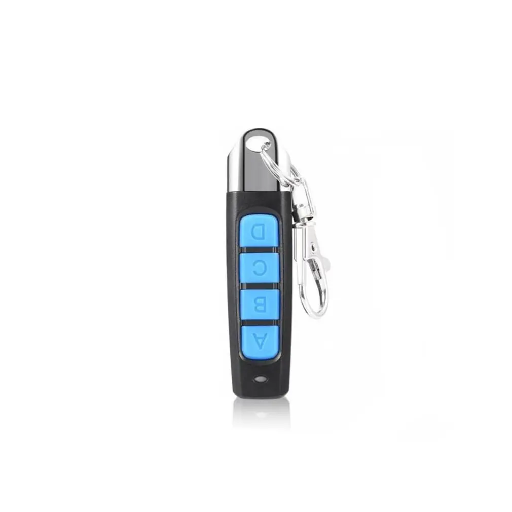 433MHz Copy Remote Control Electric Garage Door Duplicator Fixed Code Learning Code Rolling Code 12V 4-Button Transmitter