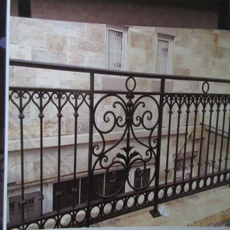 Verified Factory Simple Design Steel Balcony Railing