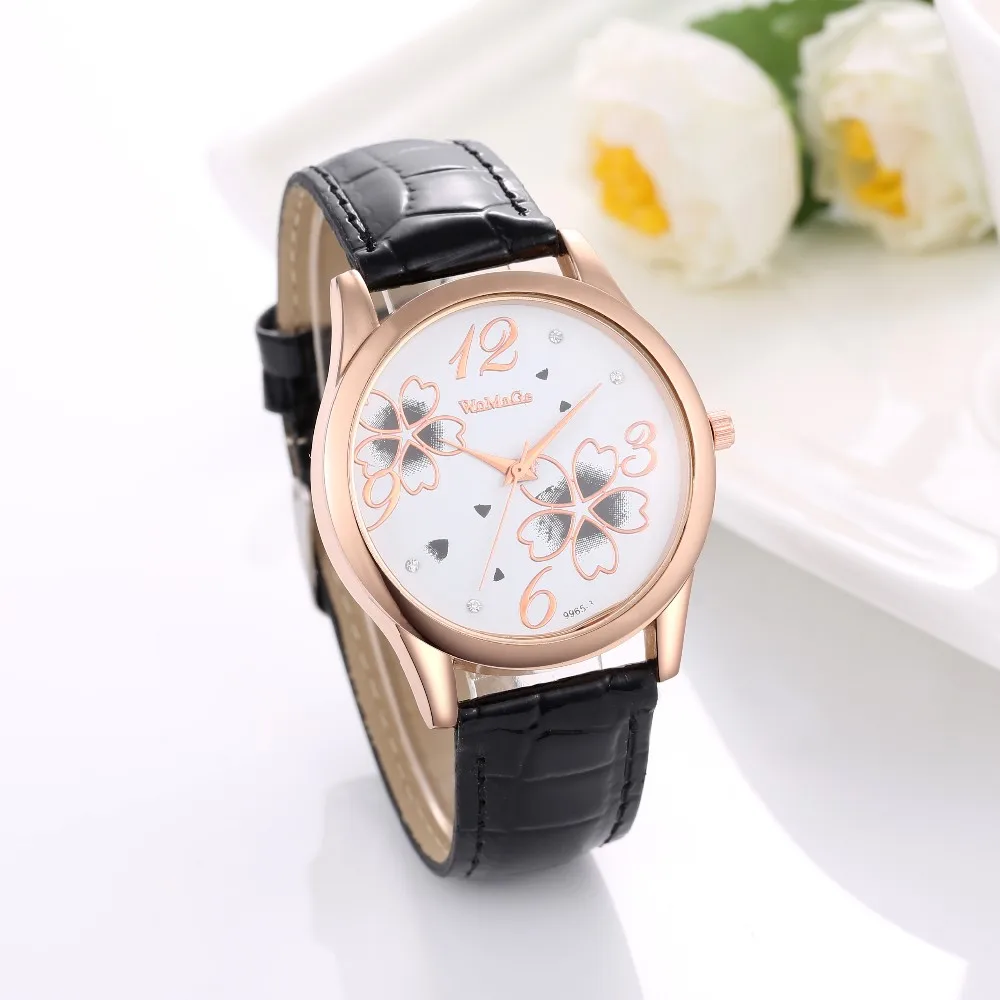 New Fashion Women Watches Casual Ladies Watches Leather Watches Quartz Womens Watches relogio feminino reloj mujer montre femme