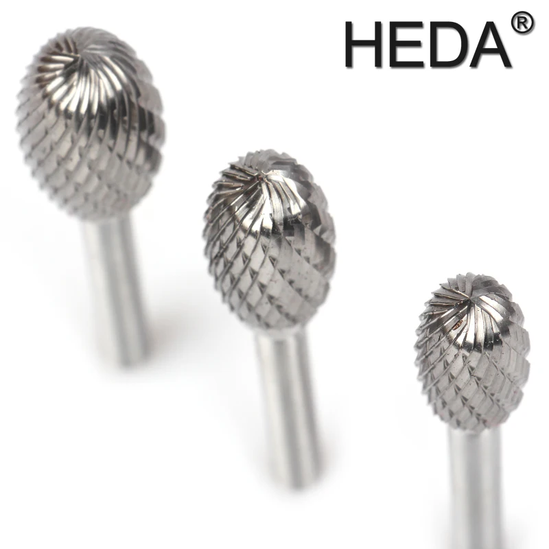 EX-Series Tungsten Carbide Burr Bit Rotary Files Milling Cutter Engraving Heads Hand Tools Set For Grinding Metal Wood Carving