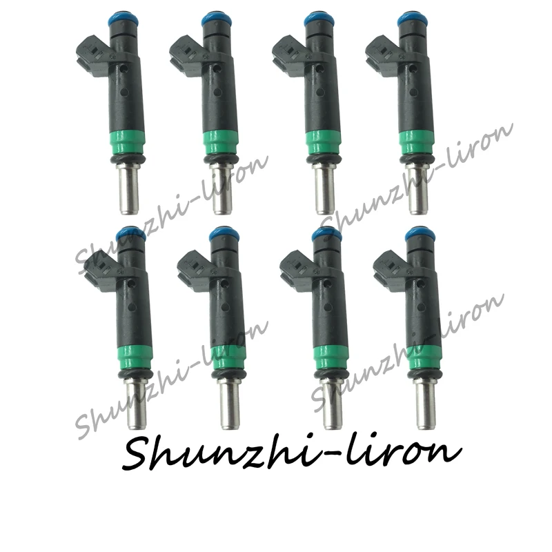 8pcs Fuel Injector Nozzle For BMW 7 E65 4.4 Petrol 245Kw Fuel Rail With Injectors 7514611 7514610 7525721