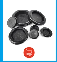 1/10p einseitige Gummitüllen zum Schutz, Ring15/17/20/22/25/27/30/32/35/40/45/50/70 mm, geruchlose Gummidichtung zum Schutz des Drahts – Detail 5