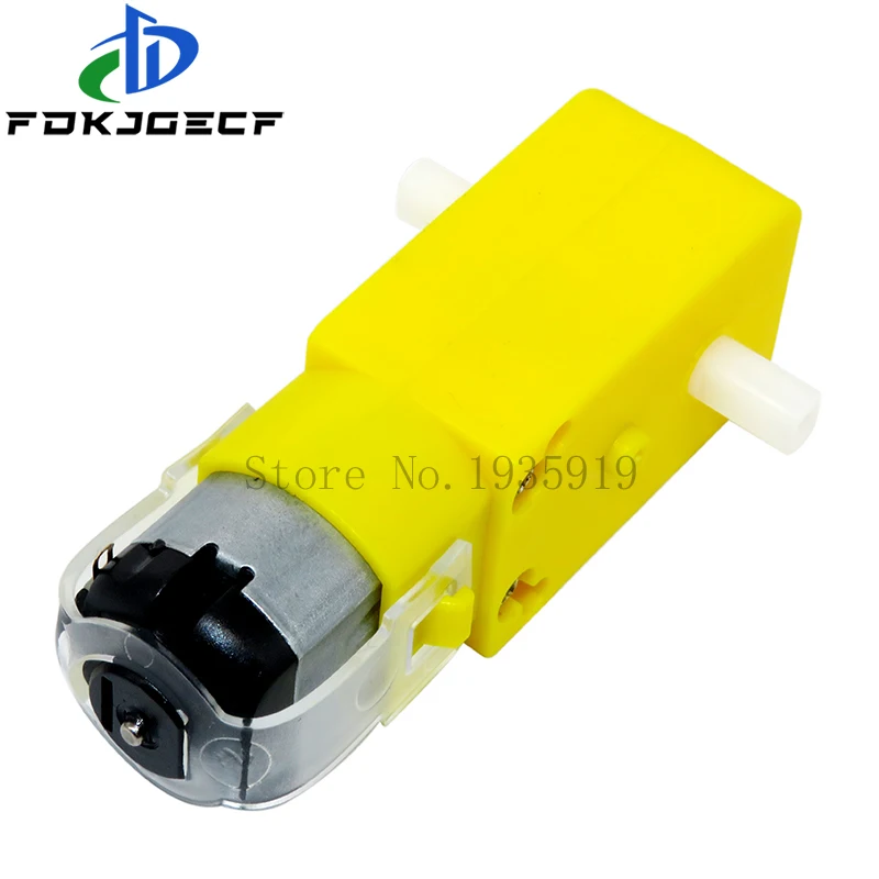 TT motor + 65mm wheel DC3V-6V Motor 130 Gear motor with the wheel for Arduino Smart Car Robot TT Motor 3V-6V