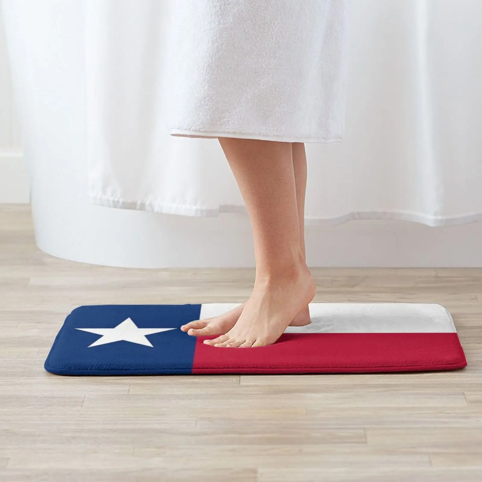 Texas Flag-Flag0100 Mat Rug Carpet Anti-Slip Floor Mats Bedroom Texas Usa America Flag Bubble Alamo Dallas Houston Bigger