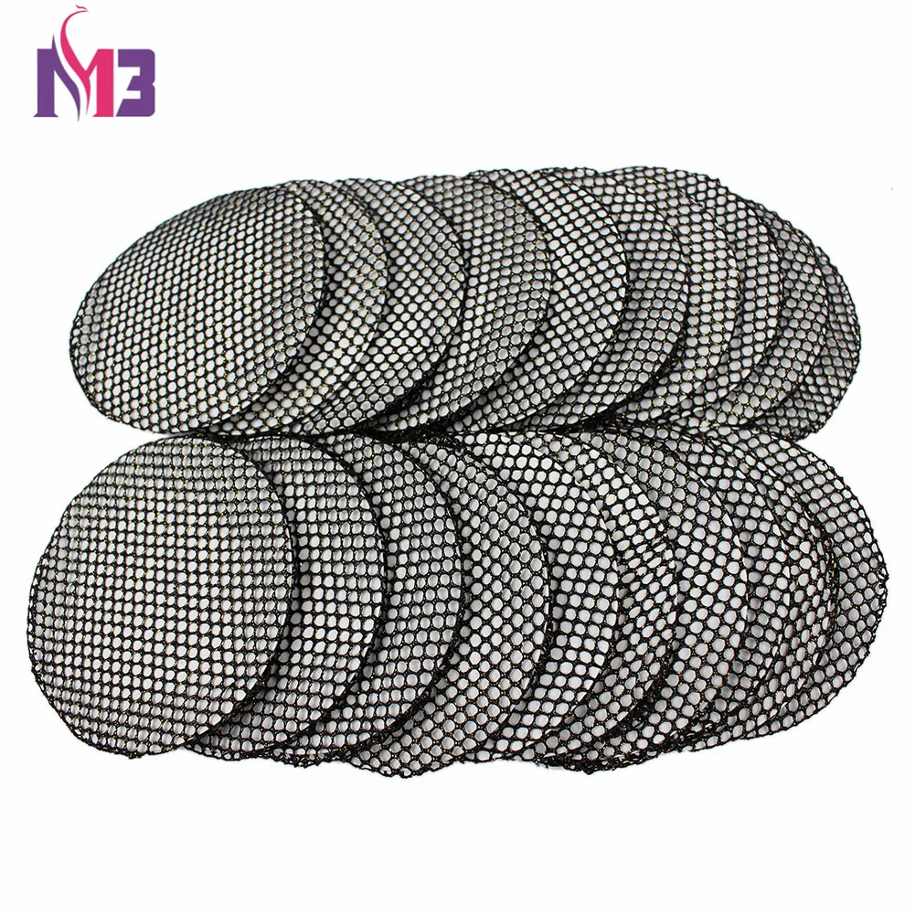 20 Teile/los Haar Net für Frauen Perücke Kappe Unsichtbare Elastische Mesh Haarnetz Bun Abdeckung Tanzen Haar Net Perücken Welle – Detail 9