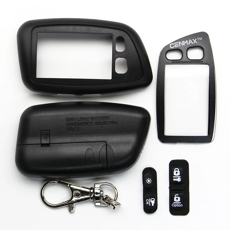 body case and Lcd display for Cenmax st-5a LCD Remote Control with box Key Fob Chain ST5 /Keychain