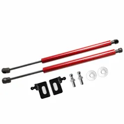 ForToyota Starlet SP90 1996–1999 For Toyota Glanza V Front Hood Bonnet Modify Gas Struts Carbon Fiber Lift Support Shock Damper