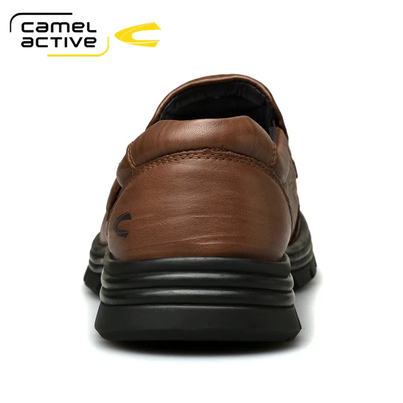 Camel Active Men\'s Shoes Fall New British Business Shoes Men Genuine Leather Soft Sole All-match Tooling Casual Shoes