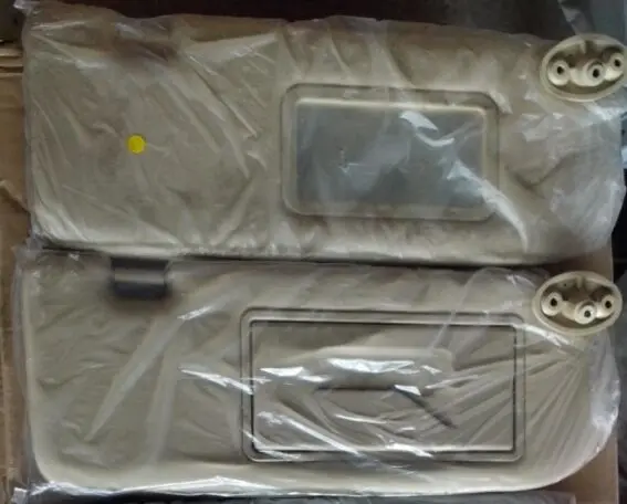 For Roewe 350 front gear sun visor beige with light makeup mirror sun visor sun visor assembly