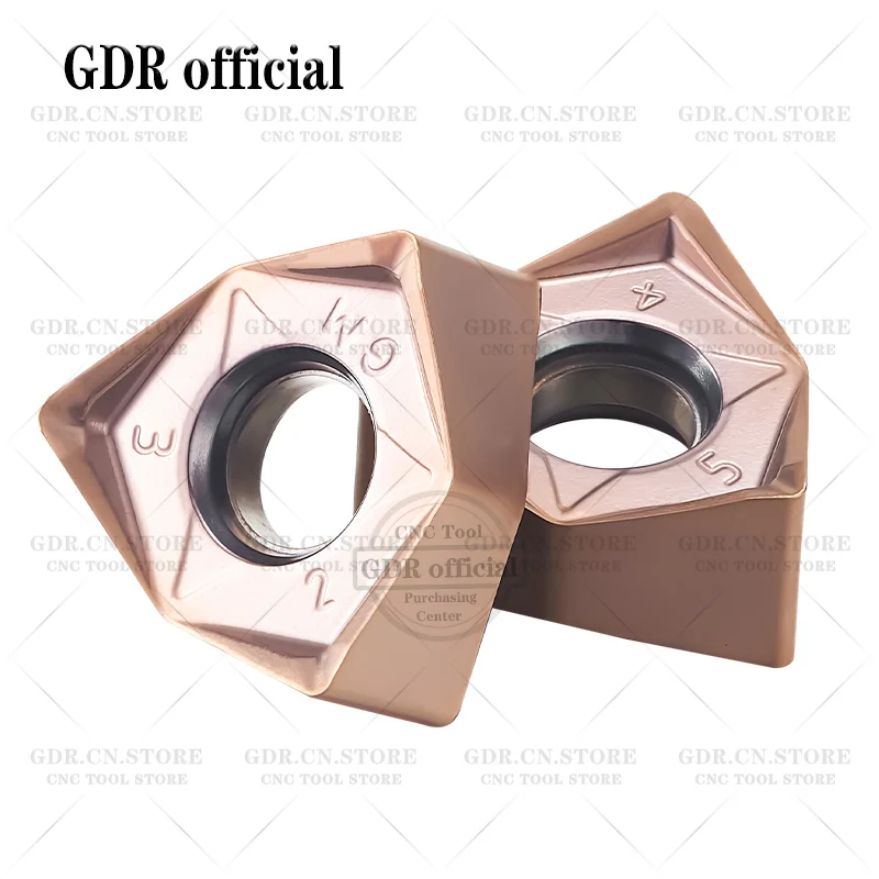 GDR WNMU WNMU0806 WNMU080608 double-sided hexagonal 90 degree right angle fast forward to MFWN WNMU face milling cutter insert