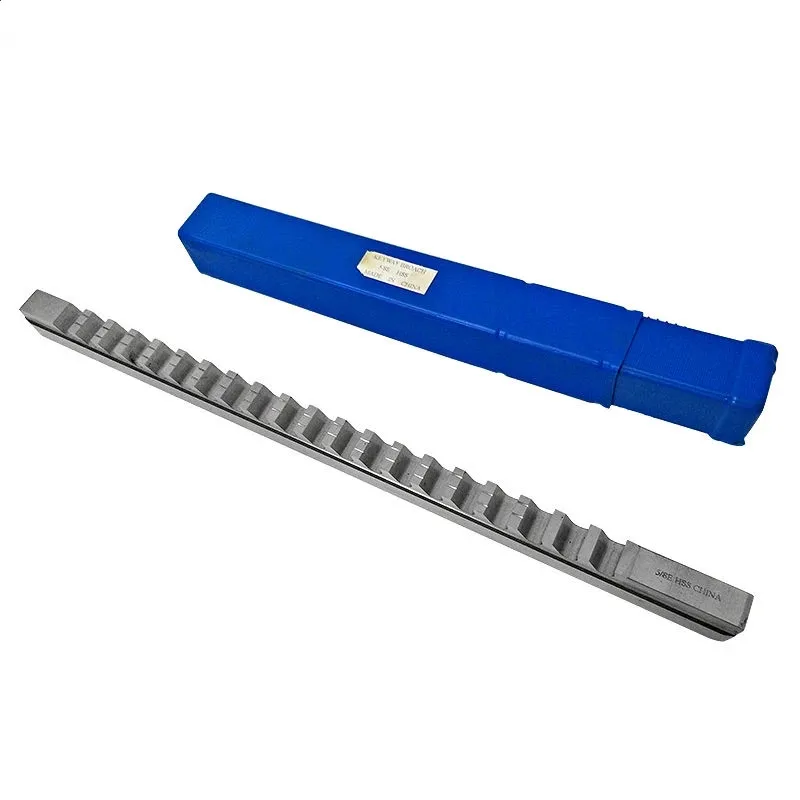 

HSS 5/8 E Push-Type Keyway Broaches Inch Size Cutting Tool for CNC Metalworking knife