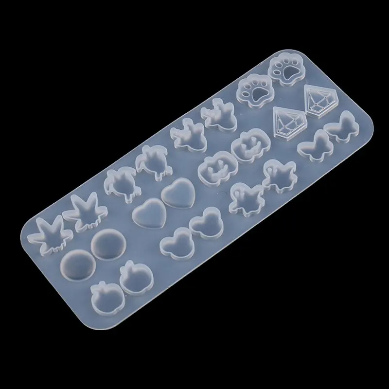 Pendant Silicone Mold Drop Silicone Mold Resin Mold For DIY Necklace And Keychain Crystal Epoxy Resin Jewelry Making