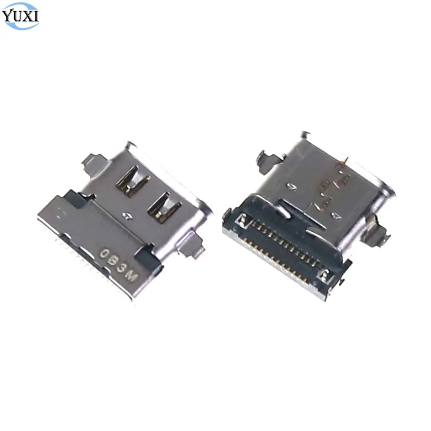 YuXi 1pc For Lenovo ThinkPad X280 X390 T490 T495 T480S X1 Carbon 6th Gen DC Jack USB Type C Charging Port Connector