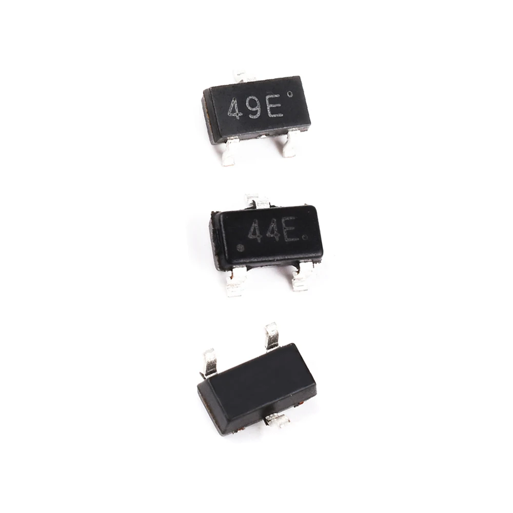 10PCS/LOT 44E 49E Hall Effect Sensor Switch SMD Hall Element SS49E AH49E A3144E SOT23 Sensor Switch Brushless Electric Motor